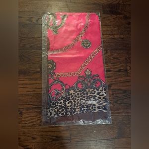Women's, Scarves, New In Pack *NIP* , "PINK LEOPARD PRINT"